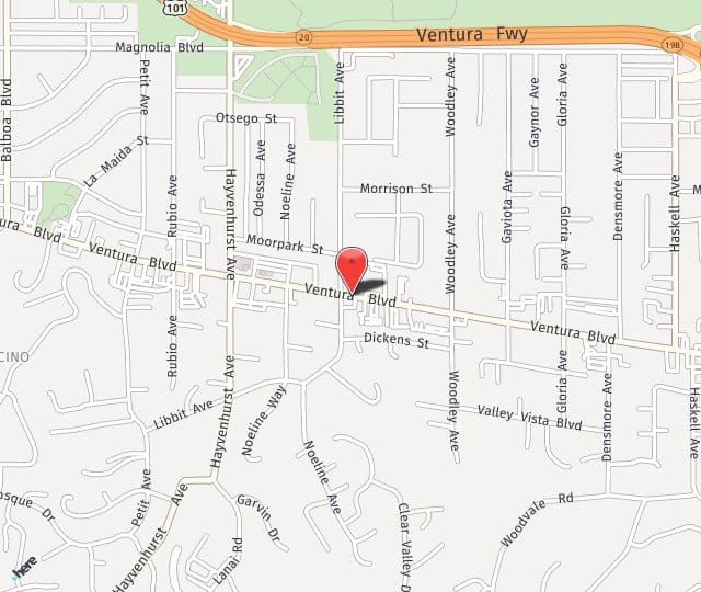 Location Map: 16260 Ventura Blvd Encino, CA 91436